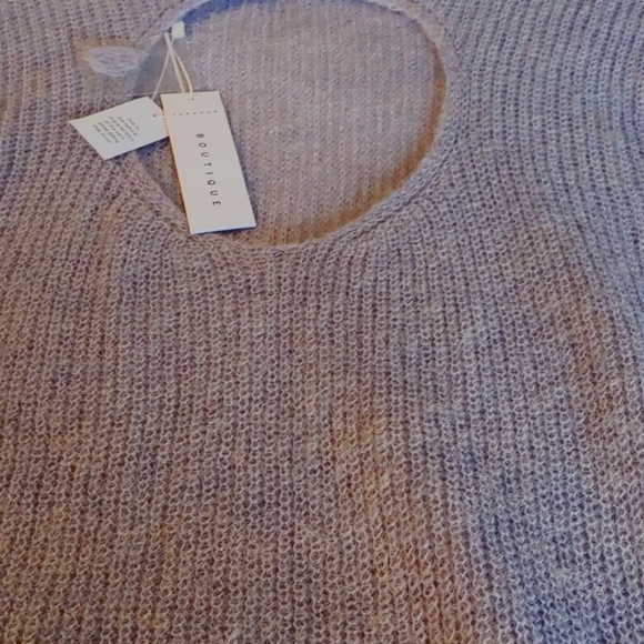 🍁NWT Women's TopShop Wool Blend Crew Neck Sweater - Picture 5 of 5